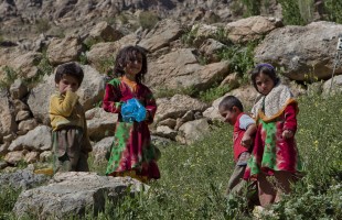 Nomadenkinderen in de Zagros