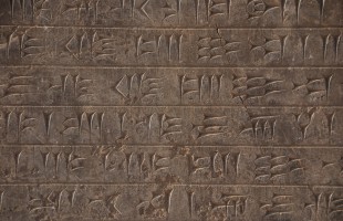 Iraanse tablet met spijkerschrift