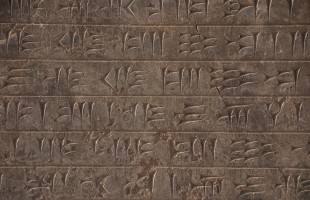 Iraanse tablet met spijkerschrift